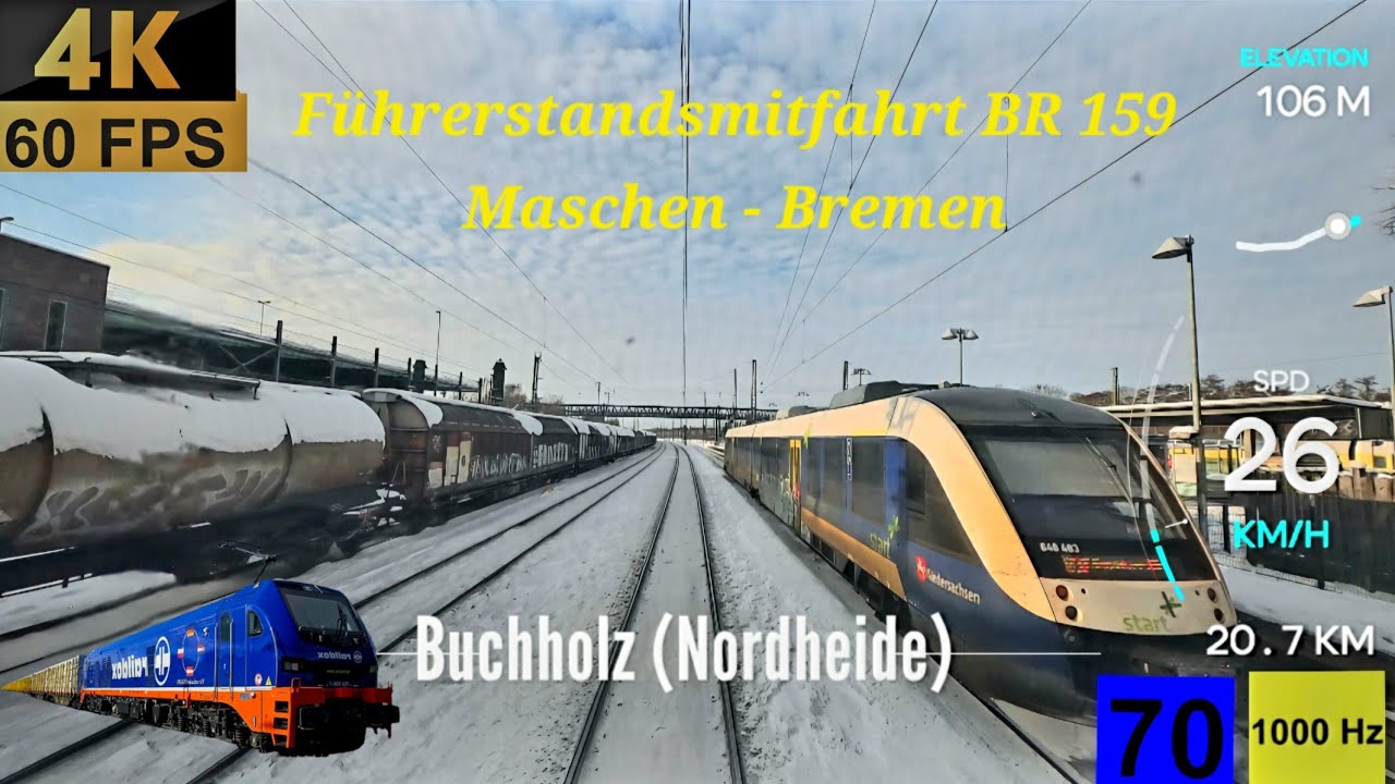 Führerstandsmitfahrt BR 159 