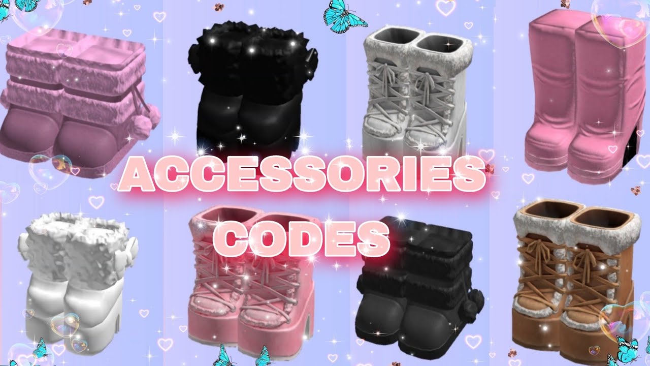 Roblox Accessories codes For Bloxburg Brookhaven And Berry Avenue - YouTube