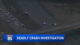 I-95 SB reopens near Philadelphia International Airport after pedestrian crash