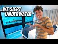 We Slept Overnight in an Underwater Hotel