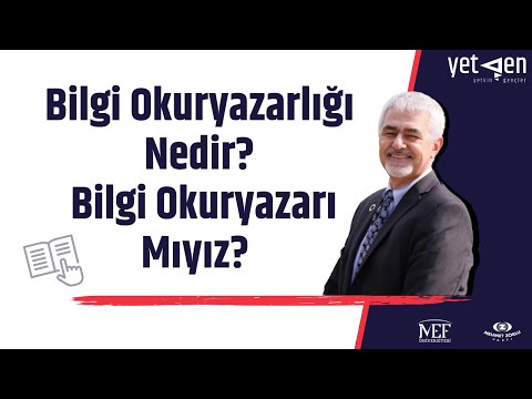 Video: Bilgi okuryazarlığı programı nedir?