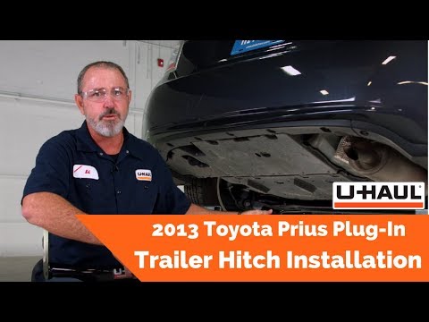 2013 Toyota Prius Plug-In Trailer Hitch Installation