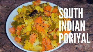 Carrot Beans Cauliflower Poriyal | Healthy Lunch Idea for  PCOD , Thyroid , BP , Diabetes