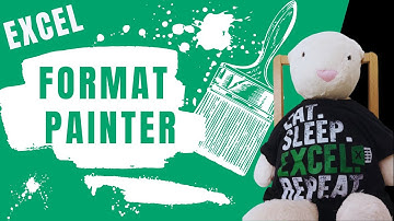 How to copy formatting in Excel