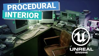 EASY detailed interiors in Unreal Engine 5.3 (PCG Framework)