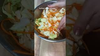Очень простой салат по корейски из капусты