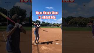 How To Hit Pull Side in Slowpitch Softball #slowpitch #softball #slowpitchhank #tutorial