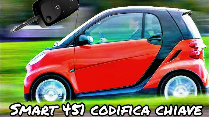COME CAMBIARE BATTERIA CHIAVE SMART FORTWO FORFOUR 451 