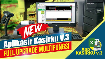 Download Aplikasi Kasir V.3 Full Upgrade Multifungsi |  Excel VBA