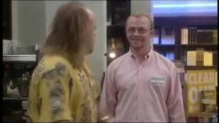 Simon Pegg - Black Books Series 3 Outtakes