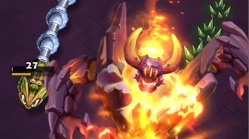 Sssnaker Chapter 2 - Lava Cave Gameplay  - Lv.1 Spirit of Thorns #sssnaker