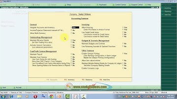 32. How to use tally erp 9 and change language in tally erp 9 in hindi