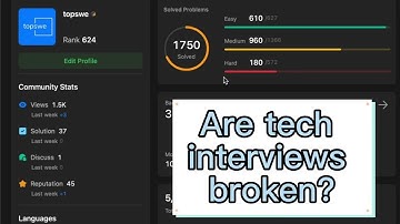 Are tech interviews broken?