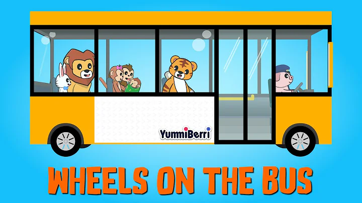 WHEELS ON THE BUS (LYRIC VIDEO) | YummiBerri kids'...