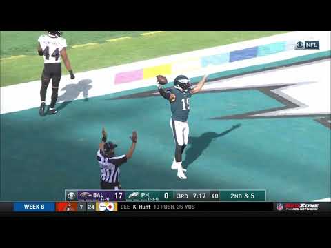 Crazy Eagles Offensive Fumble Recovery Touchdown | NFL Week 6 - YouTube