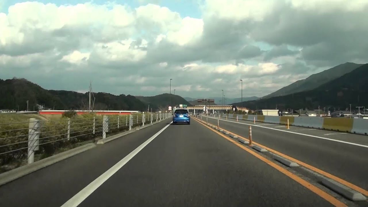 宇和島道路・松山自動車道・大洲道路・松山道　上り　津島高田IC→松山IC