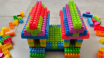 Satisfying DIY House ASMR/ Building Blocks/block game/Lego building blocks #asmr#buildingblocks#lego