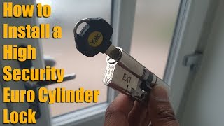 Home Anti-theft Anti-Drill ABS 3 Star Euro Cylinder Lock 6 High Security Keys Home Anti-theft Anti-Drill ABS 3 Star Euro Cylinder Lock 6 High Security Keys