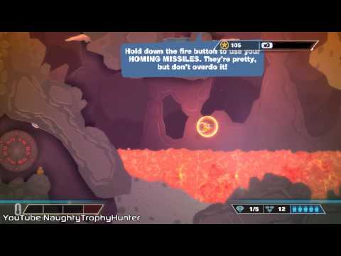 PixelJunk Shooter Ultimate - 100% Находок / Эпизод: 1 / Глава: Into The Abyss.