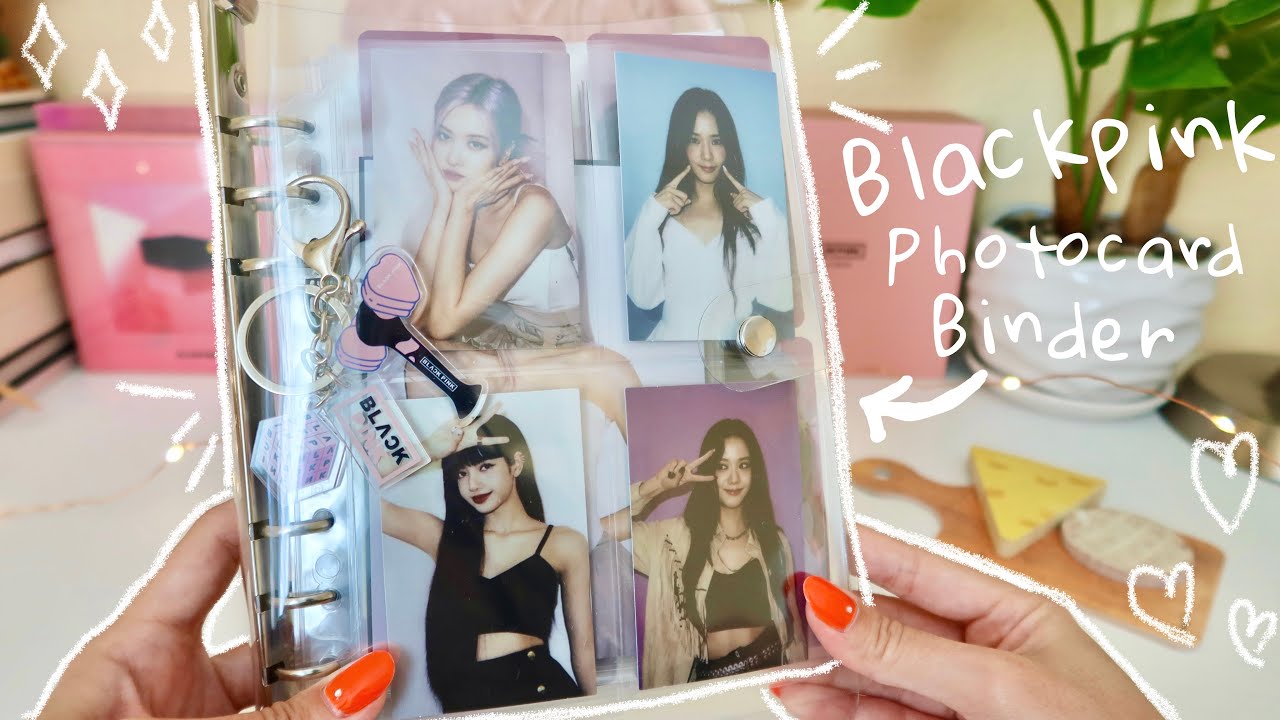 BLACKPINK Photocard Binder 📒💗🖤