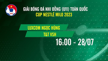 🔴Trực tiếp: Luxcom Ngọc Hùng - T&T VSH I Giải BĐ Nhi Đồng (U11) Toàn Quốc Cúp Nestlé Milo 2023
