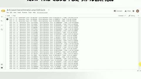Deep Learning Based Channel Estimation using CGAN - Final Year Project