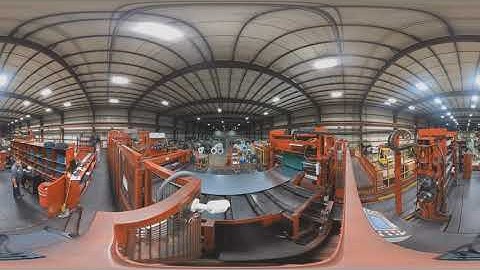 360 Degree View of Red Bud Industries Slitting Line