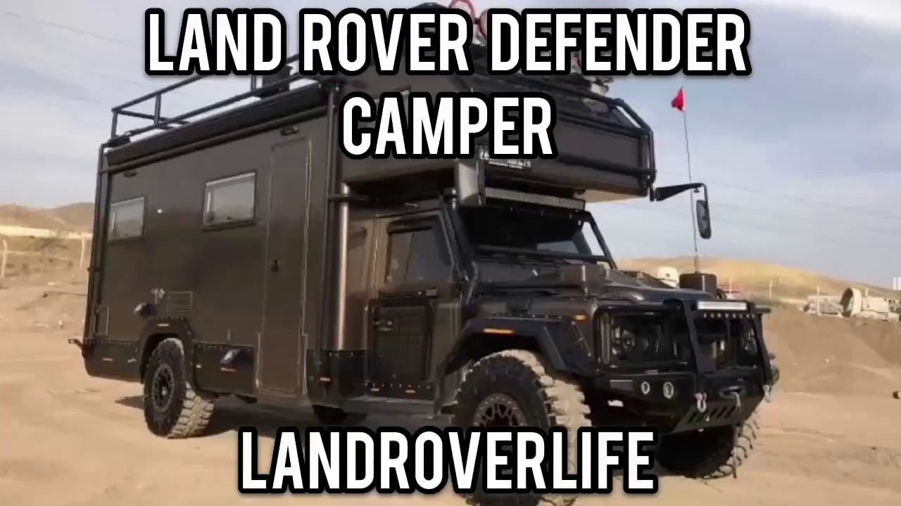 Land Rover Defender camper