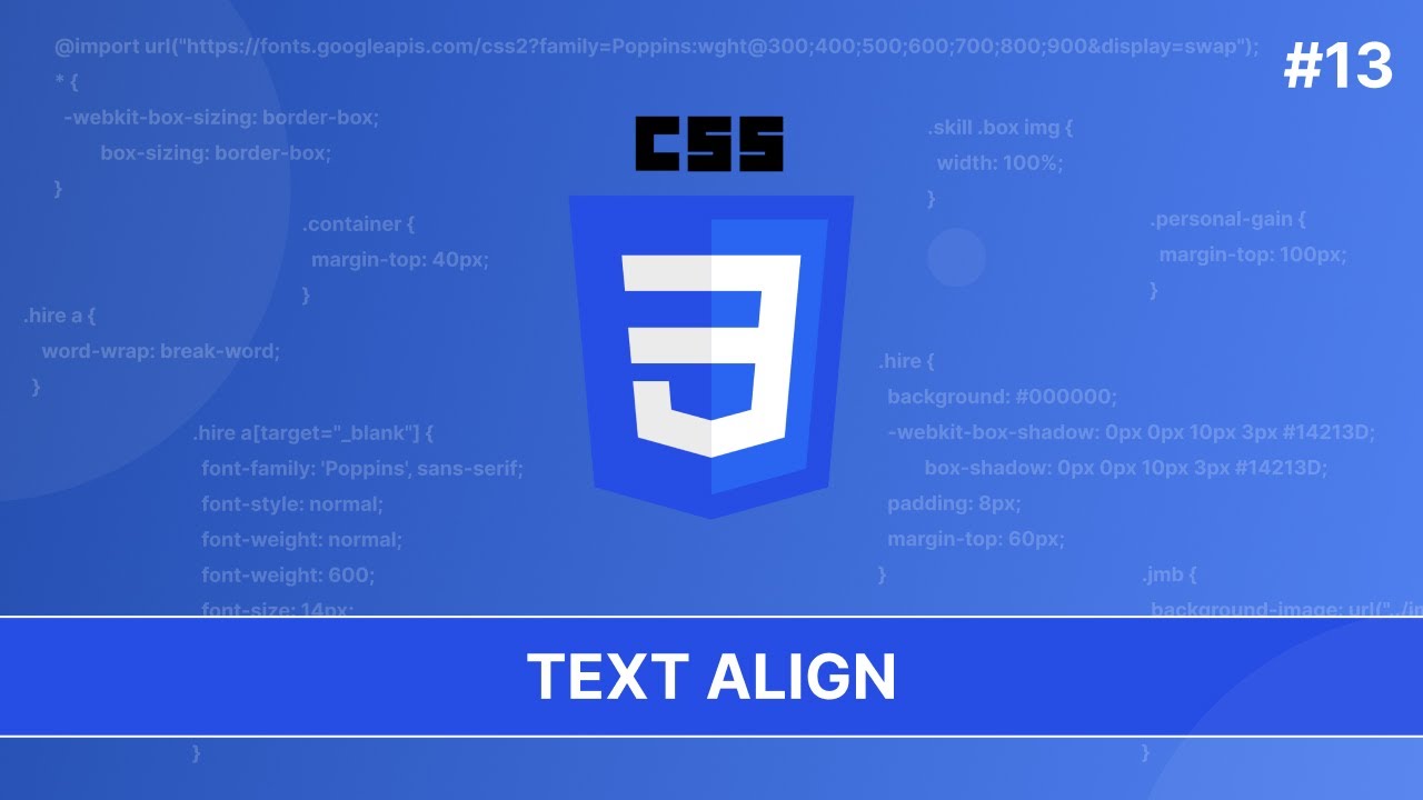 Tutorial CSS #13 - Mengatur Posisi Tulisan Dengan Text-Align - YouTube