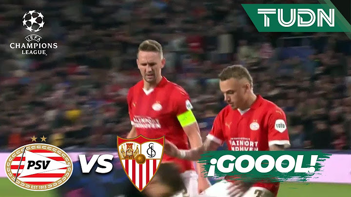 ¡LLEGÓ EL EMPATE! De Jong marca de PENAL  | PSV 1-1 Sevilla | UEFA Champions League 2023/24 | TUDN