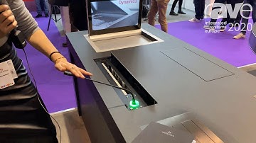 ISE 2020: Arthur Holm Demos Dynamic X2 Talk Undercover for Concealing Conferencing Equipment