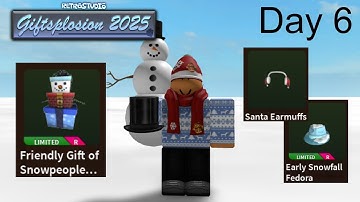 Day 6 Gift & Advent Calendar Day 6 | RetroStudio | Roblox