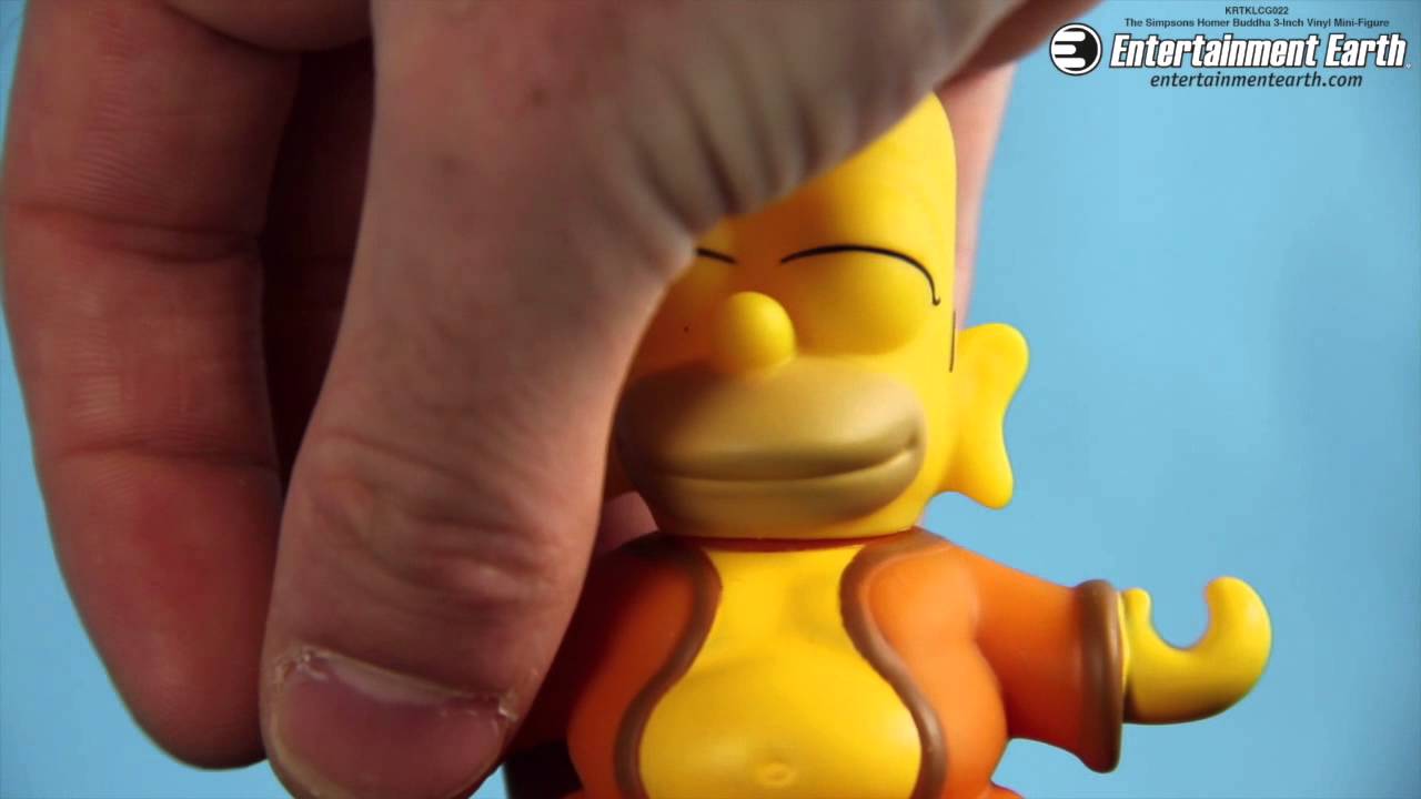 The Simpsons Homer Buddha 3Inch Vinyl MiniFigure YouTube