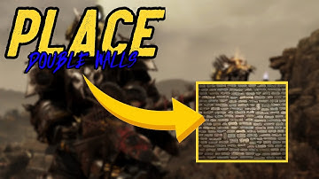 How To Place Double Walls - Fallout 76