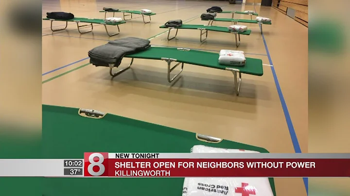 Shelter open for those without power in Killingworth