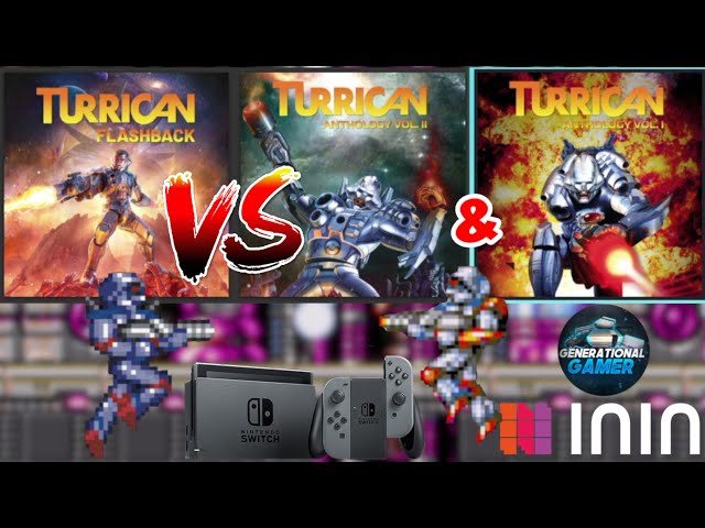 Turrican Anthology 1 & 2 vs Turrican Flashback (Nintendo Switch & PS4) -  YouTube