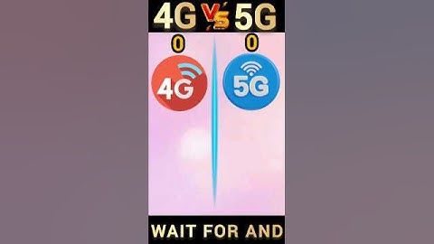 4G वर्सेस 5G🤯🥳~full comparison #shorts #viral #kids #video