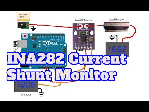 INA282 Current Shunt Monitor with Arduino