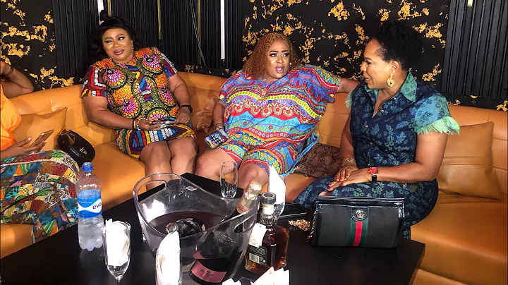 FATHIA BALOGUN AYO ADESANYA FOLUKE DARAMOLA PULL OUT CROUD TO CELEBRATE HER 53rd BIRTHDAY CLUB PARTY