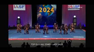 Top Gun Lady Jags Semis Cheer Worlds 2024