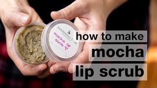 Let's make a 6-ingredient lip scrub with coffee & chocolate ☕ | Natural & easy screenshot 4