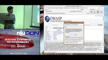 nullcon Goa 2013: Detecting & Exploiting XSS vulnerabilities