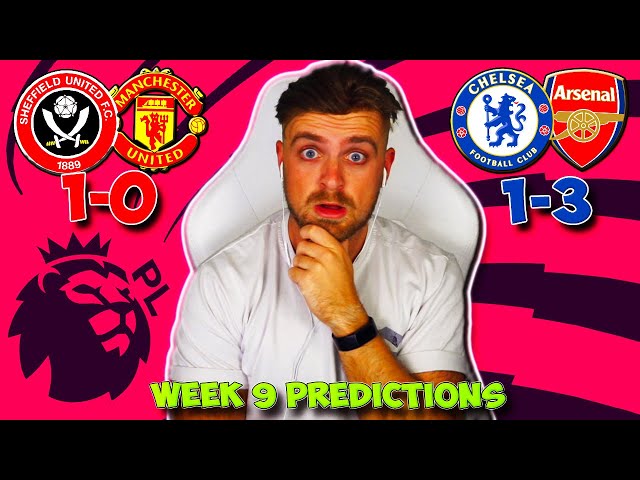 The Lars: week 9 predictions (Premier League) — fullcoverbetting