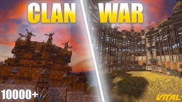 CLAN CHAOS! The Most VIOLENT Wipe of ALL My HOURS (Rust Movie) - Vital EU Monthly