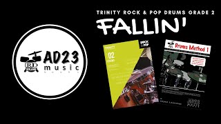 FALLIN' | Trinity Rock \& Pop Drums Grade 2