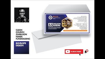CHURCH 55 MILLION NAIRA FUNDRAISING - ENVELOPE DESIGN