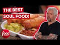 Guy finds the best soul food in georgia  diners driveins  dives