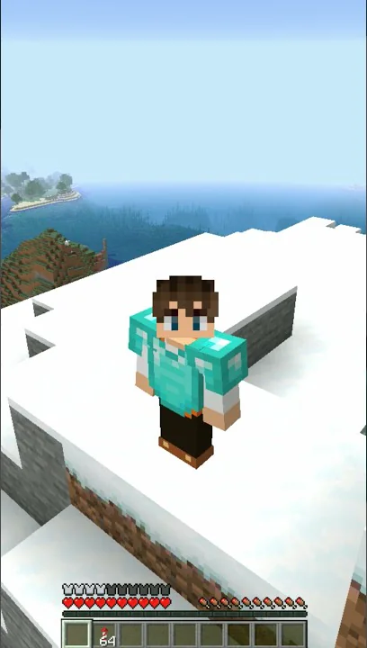 マイクラ巨大クラフト装備エリトラ