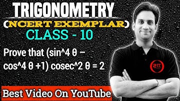 Prove that (sin^4θ – cos^4θ +1) cosec^2θ = 2