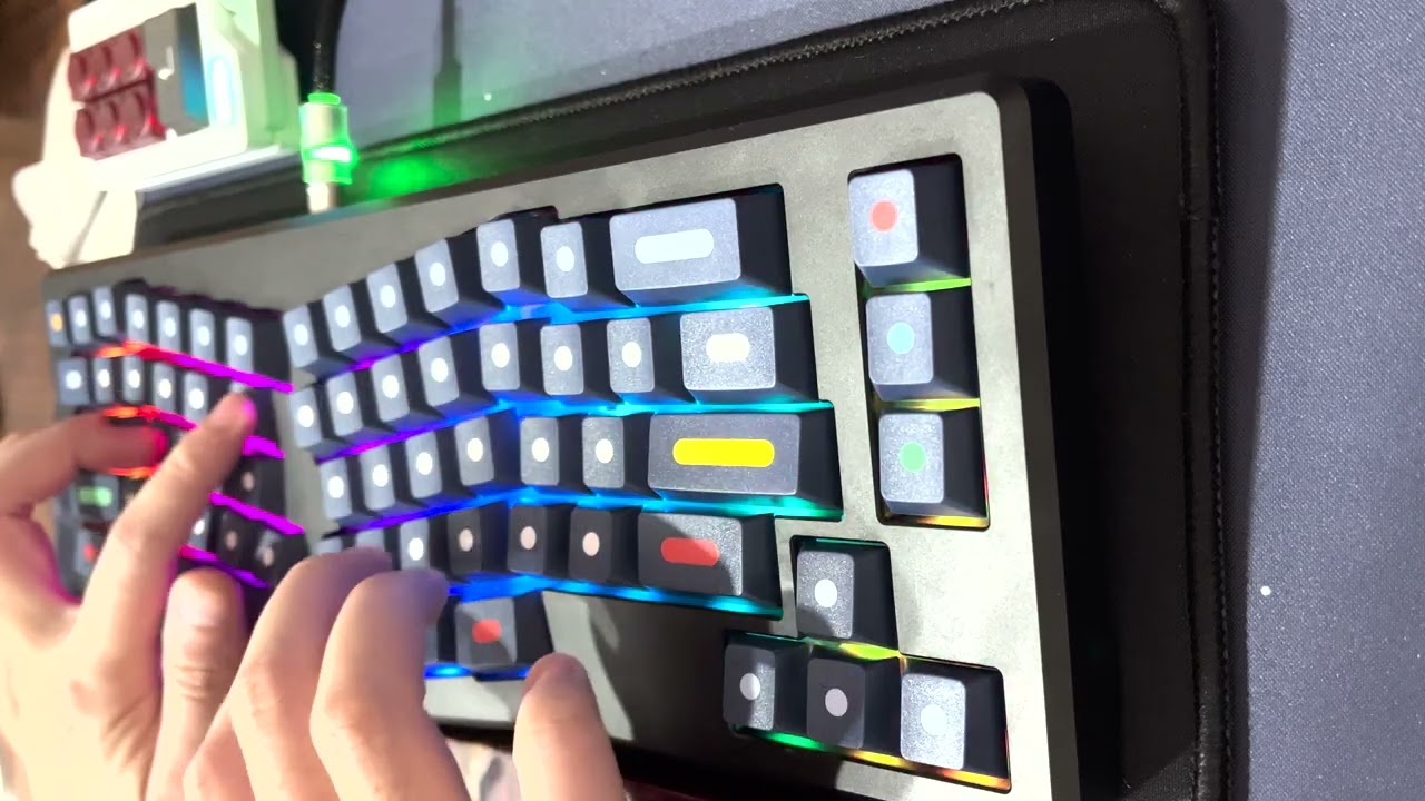 VULCAN X KBDFANS MAJA V2 typing test